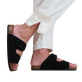 Schwarz - Lifestyle - Where´s That From - Damen Sandalen "Willow", Nubukleder