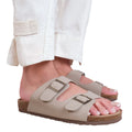 Camel - Side - Where´s That From - Damen Sandalen "Willow", Nubukleder