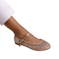 Nude - Front - Where´s That From - Damen Pumps "Tennessee", Strassbesatz, Netzmaterial