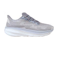 Weiß-Grau - Front - Where´s That From - Damen Sneaker "Track", Netzmaterial