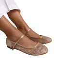 Nude - Front - Where´s That From - Damen Pumps "Tennessee", Strassbesatz