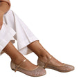 Nude - Back - Where´s That From - Damen Pumps "Tennessee", Strassbesatz