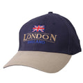 Front - Baseballkappe mit London England Stickerei