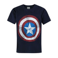 Front - Avengers Age Of Ultron Kinder Captain America Schild T-Shirt