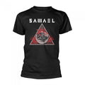 Front - Samael - "Hegemony" T-Shirt für Herren/Damen Unisex