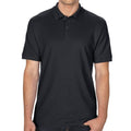 Schwarz - Front - Gildan DryBlend Kinder Polo-Shirt, kurzärmlig