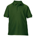 Schwarz - Side - Gildan DryBlend Kinder Polo-Shirt, kurzärmlig