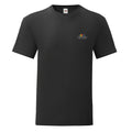 Schwarz - Front - Fruit of the Loom - "Vintage" T-Shirt für Herren