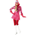 Pink - Front - Wacky Races - Kostüm ‘” ’Penelope Boxenstopp“ - Damen