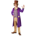 Violett - Side - Willy Wonka - "Deluxe" Kostüm - Herren