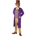 Violett - Front - Willy Wonka - "Deluxe" Kostüm - Herren