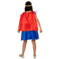 Rot-Blau-Gold - Back - Wonder Woman - "Deluxe" Kostüm-Kleid - Mädchen