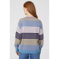 Grün - Back - Maine - Pullover Rundhalsausschnitt für Damen