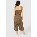 Schwarz-Braun - Back - Mantaray - Jumpsuit Gürtel für Damen