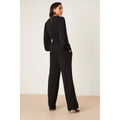 Schwarz - Back - Dorothy Perkins - Jumpsuit V-Ausschnitt für Damen