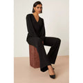 Schwarz - Lifestyle - Dorothy Perkins - Jumpsuit V-Ausschnitt für Damen