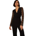 Schwarz - Side - Dorothy Perkins - Jumpsuit für Damen  Spitze