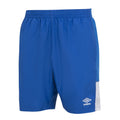 Königsblau-Graublau-Weiß - Side - Umbro - Shorts für Herren - Training