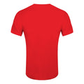 Rot - Back - Grindstore - "Shantay You Sleigh" T-Shirt für Herren - weihnachtliches Design