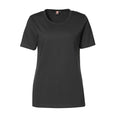 Schwarz - Front - ID Damen Pro Wear T-Shirt mit Rundhalsausschnitt, kurzärmlig, reguläre Passform