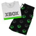 Schwarz - Back - Xbox - Schlafanzug mit Shorts für Herren