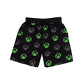 Schwarz - Side - Xbox - Schlafanzug mit Shorts für Herren