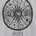 Grau-Schwarz - Side - House Of The Dragon - "Symbols" T-Shirt für Herren