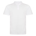 Weiß - Front - AWDis Herren Polo-Shirt