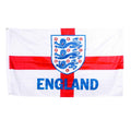 Weiß-Rot-Blau - Front - England FA - Fahne, Wappen
