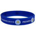 Blau - Back - Leicester City FC offizielles Champions Silikon-Armband