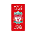 Rot - Back - Liverpool FC - Badetuch "You'll Never Walk Alone"
